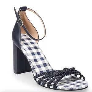 Draper James Blue Elisa Women's Dress Sandals SZ‎ 7 EXCELLENT CONDITION